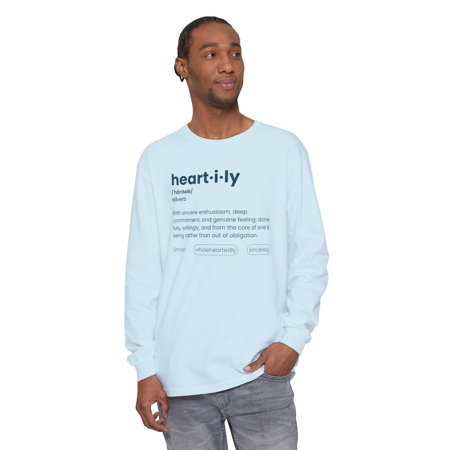 Heartily Definition Long Sleeve Tee