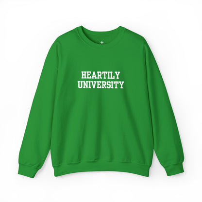Heartily University Unisex Crewneck Sweatshirt
