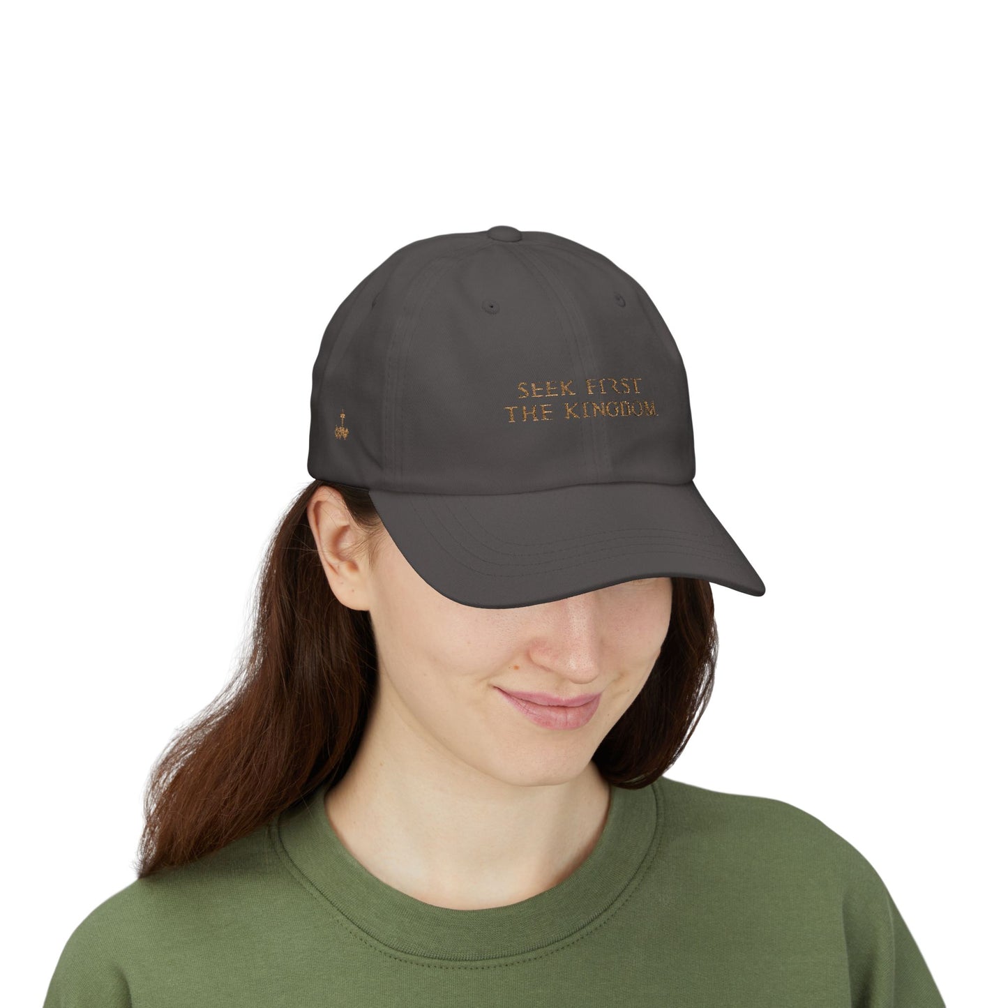 Seek First The Kingdom Dad Cap