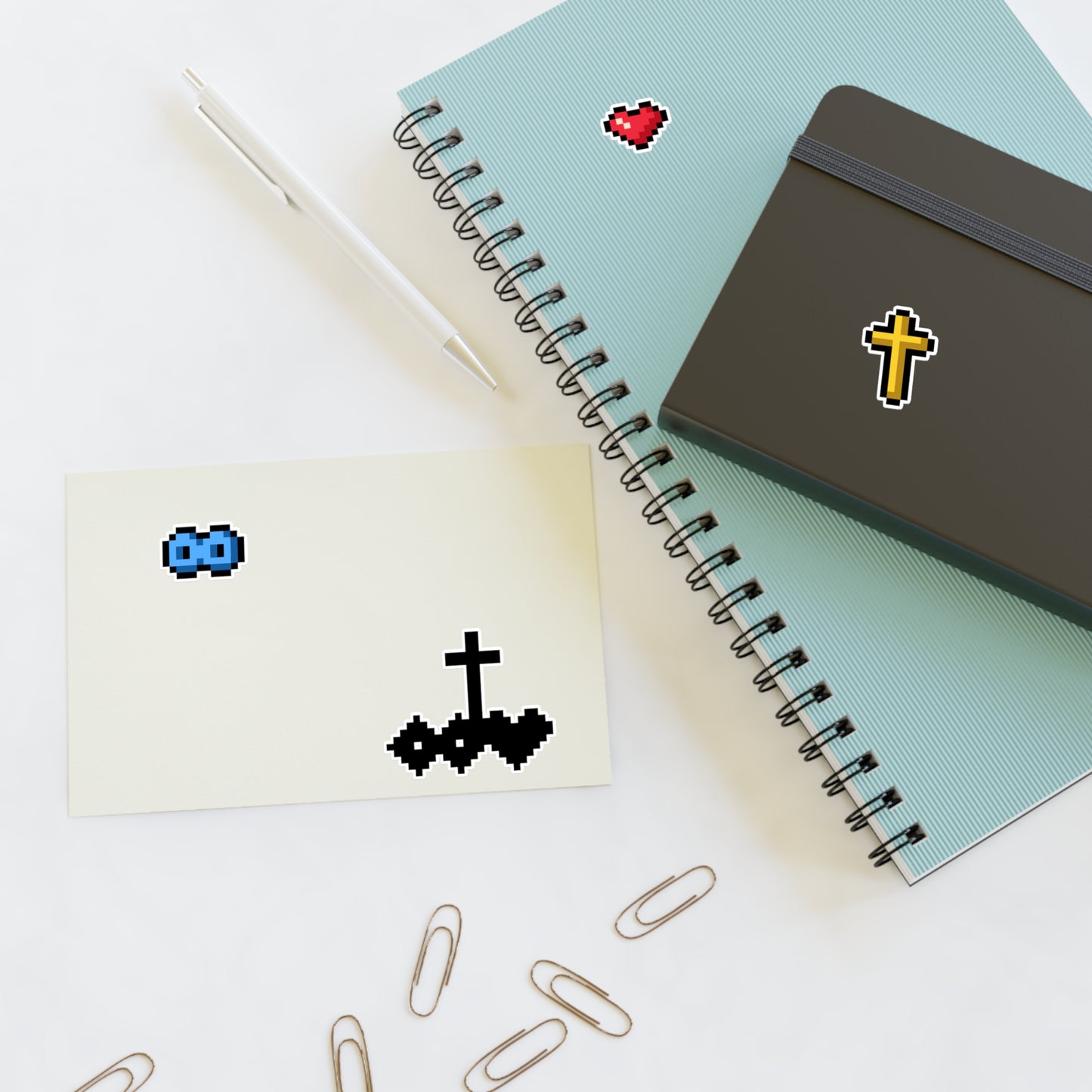 Pixel Heartily Icon Sticker Pack