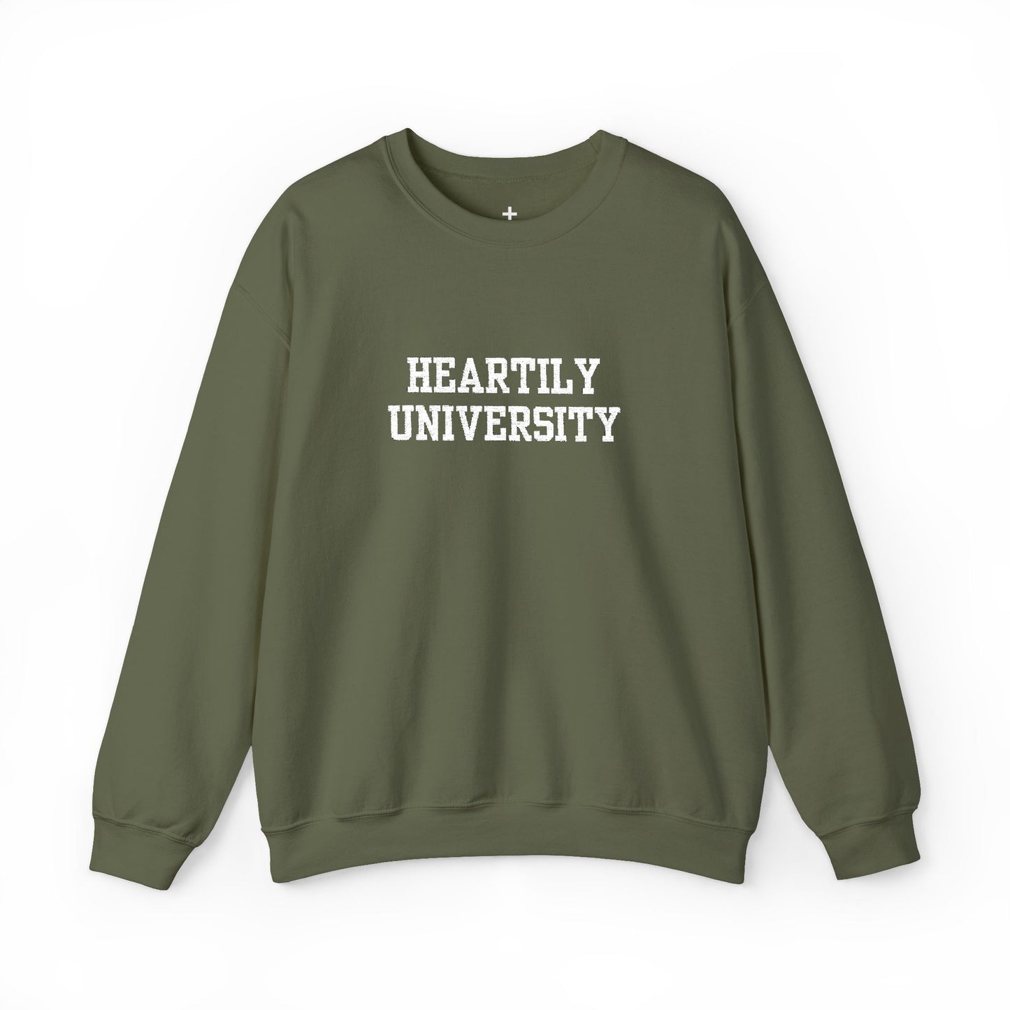 Heartily University Unisex Crewneck Sweatshirt