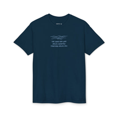 Waves & Quote Minimal T-Shirt