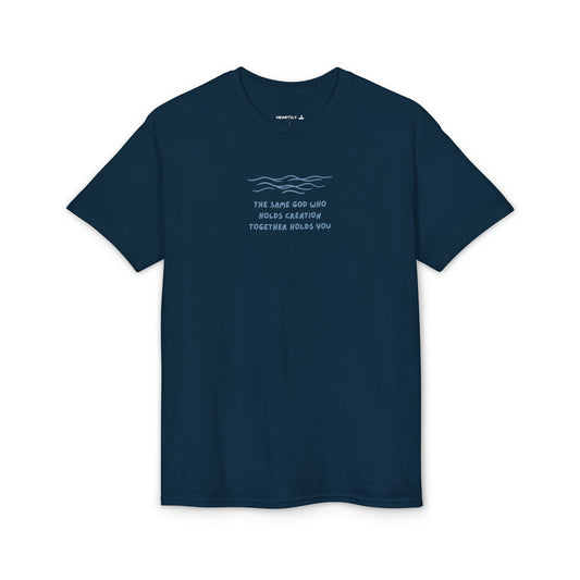 Waves & Quote Minimal T-Shirt