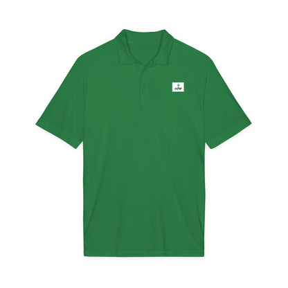 Men's Performance Polo with Small Left-Chest Logo