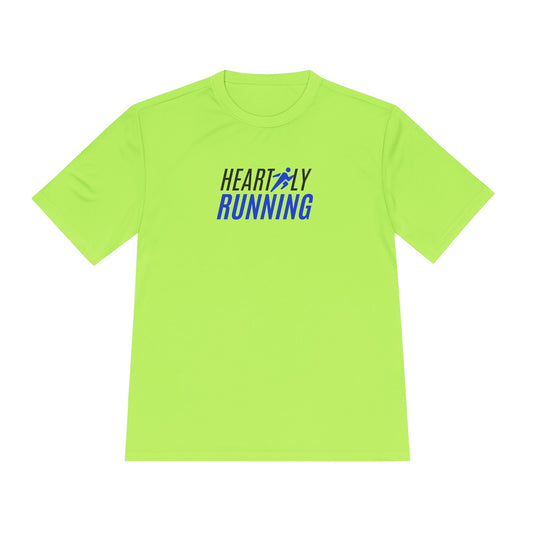 Heartily Running Moisture-Wicking Performance Tee