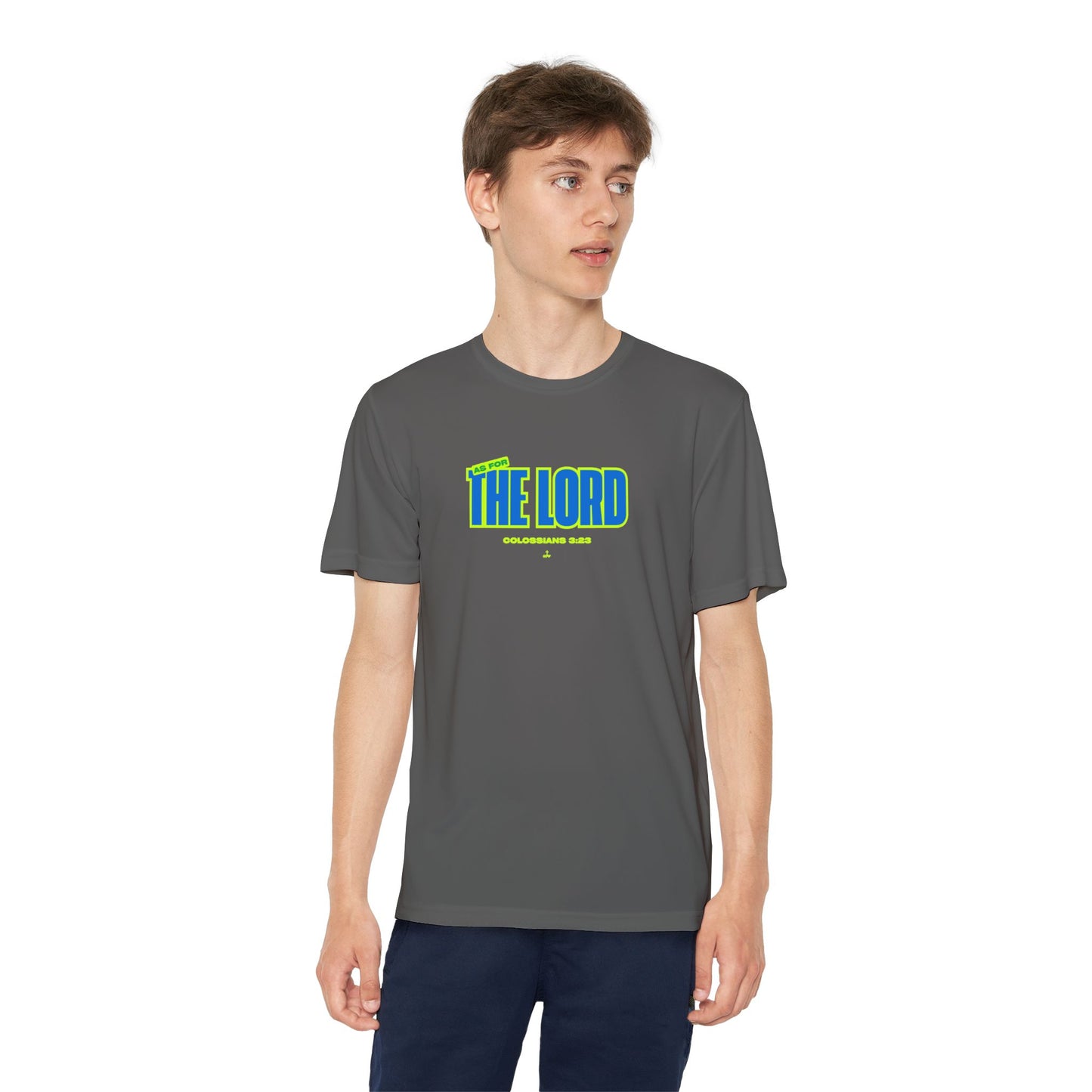 'As for the Lord" Youth Motivational Tee