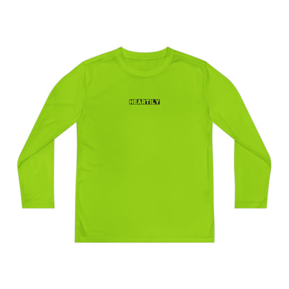 Block Font Youth Long Sleeve Tee
