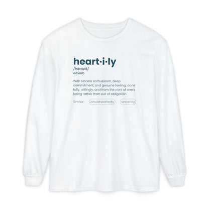 Heartily Definition Long Sleeve Tee