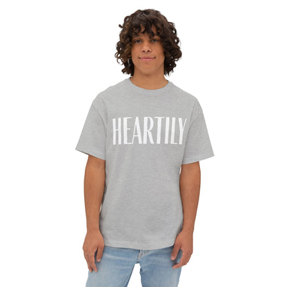 Vintage Heartily Oversized Unisex Tee