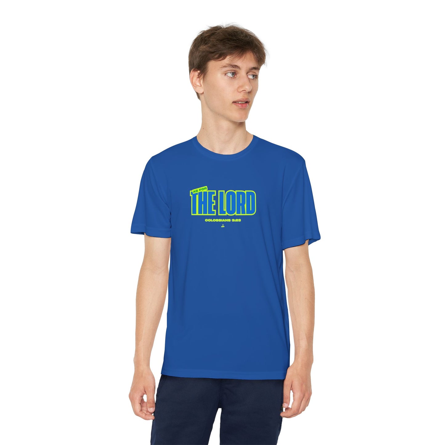 'As for the Lord" Youth Motivational Tee