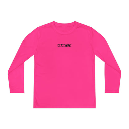 Block Font Youth Long Sleeve Tee
