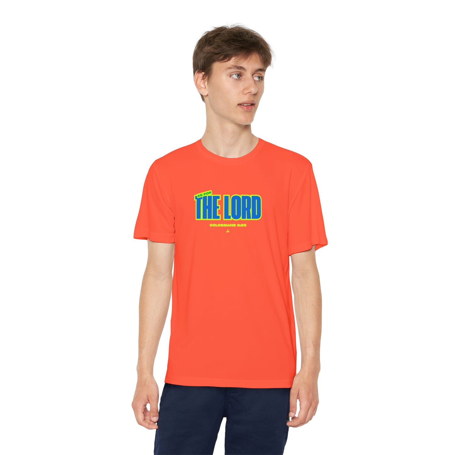 'As for the Lord" Youth Motivational Tee