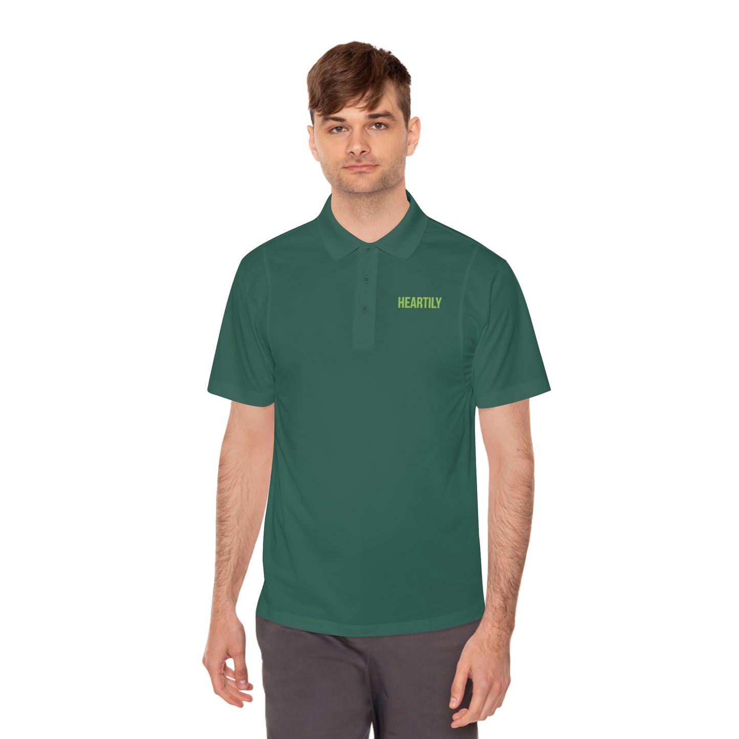 Heartily Men's Sport Polo Shirt