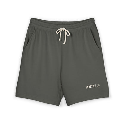 Lightweight Garment-Dyed Fleece Sweat Shorts