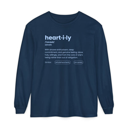 Heartily Definition Long Sleeve Tee