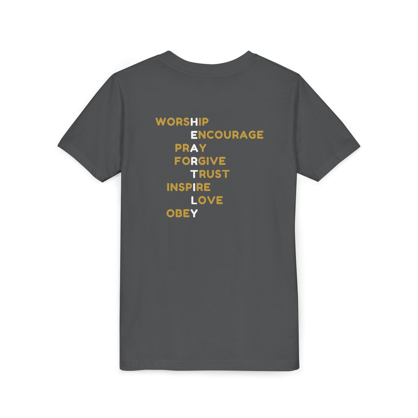 Heartily Words Youth Tee