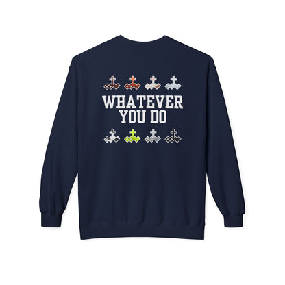 Sports Logo Crewneck Sweatshirt