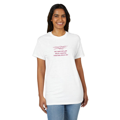 Waves & Quote Minimal T-Shirt