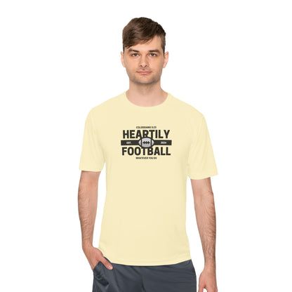 Heartily Football Moisture-Wicking Tee