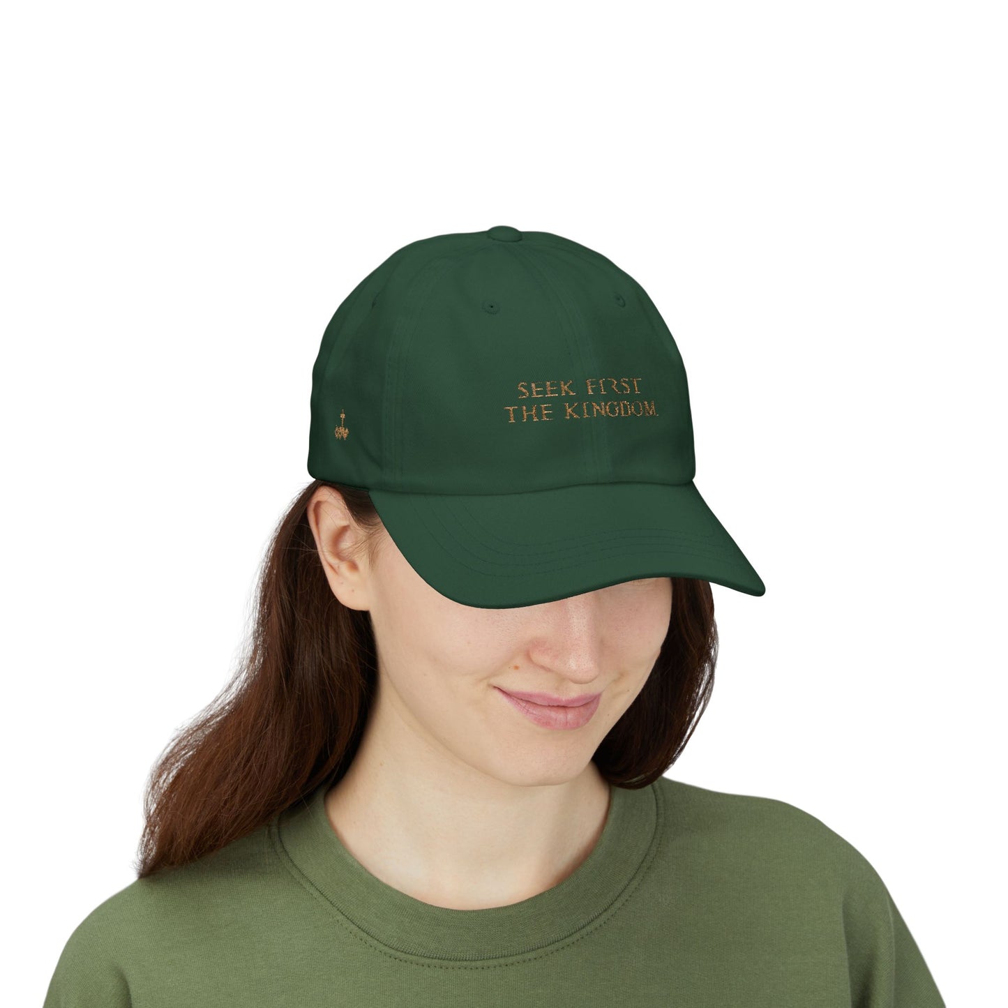 Seek First The Kingdom Dad Cap
