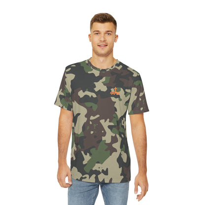 Men's Camouflage Polyester Tee