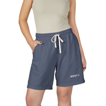 Lightweight Garment-Dyed Fleece Sweat Shorts