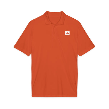 Men's Performance Polo with Small Left-Chest Logo