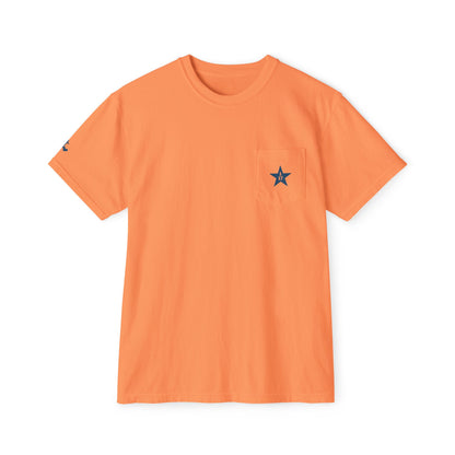Quote & Graphic Pocket T-Shirt