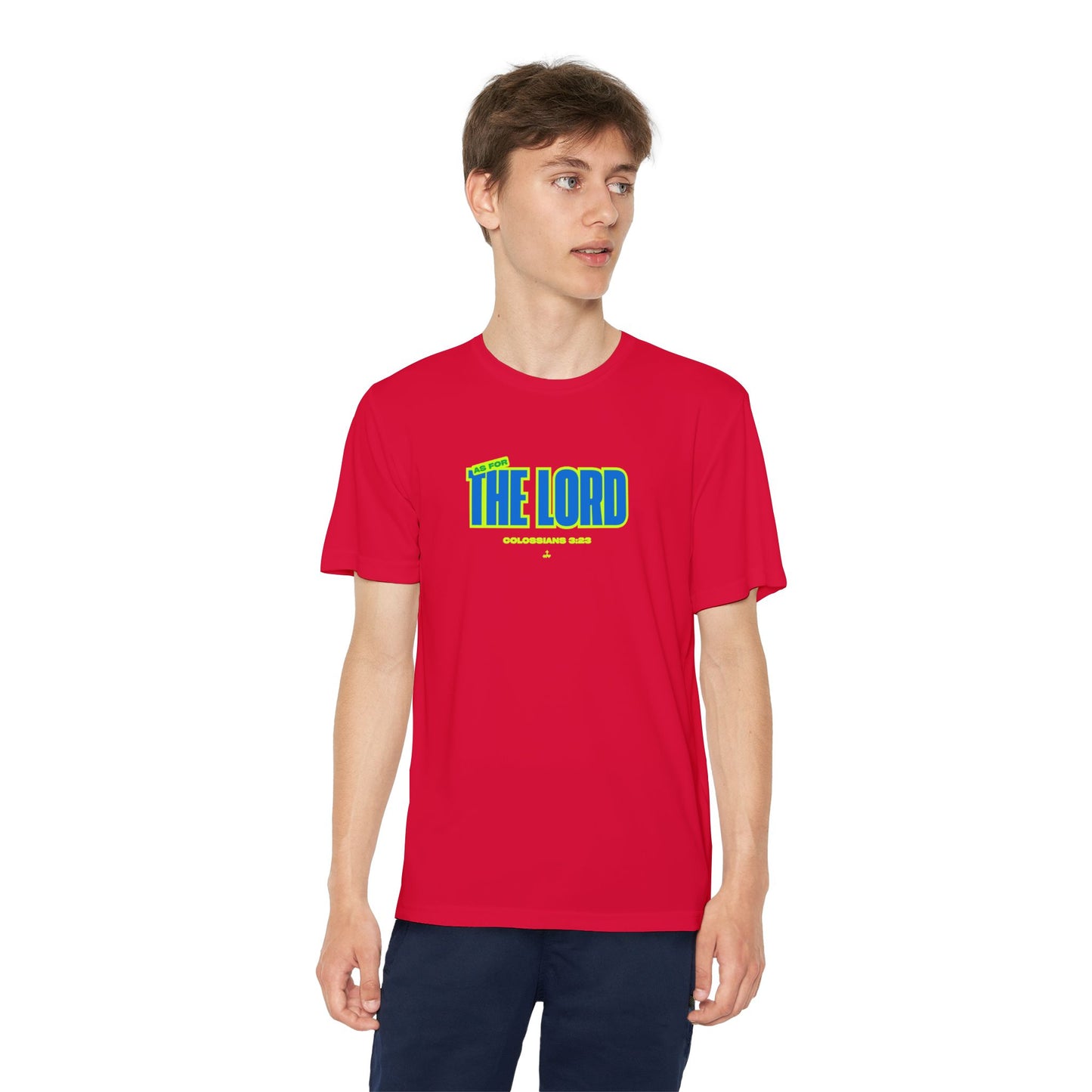 'As for the Lord" Youth Motivational Tee