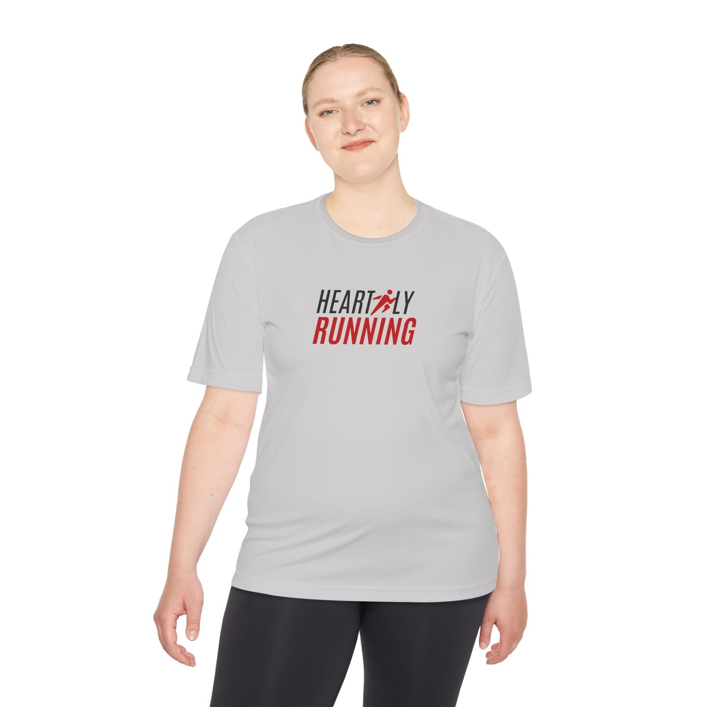 Heartily Running Moisture-Wicking Performance Tee