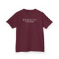 "Christ Above All Else" Kids Minimalist Graphic Tee