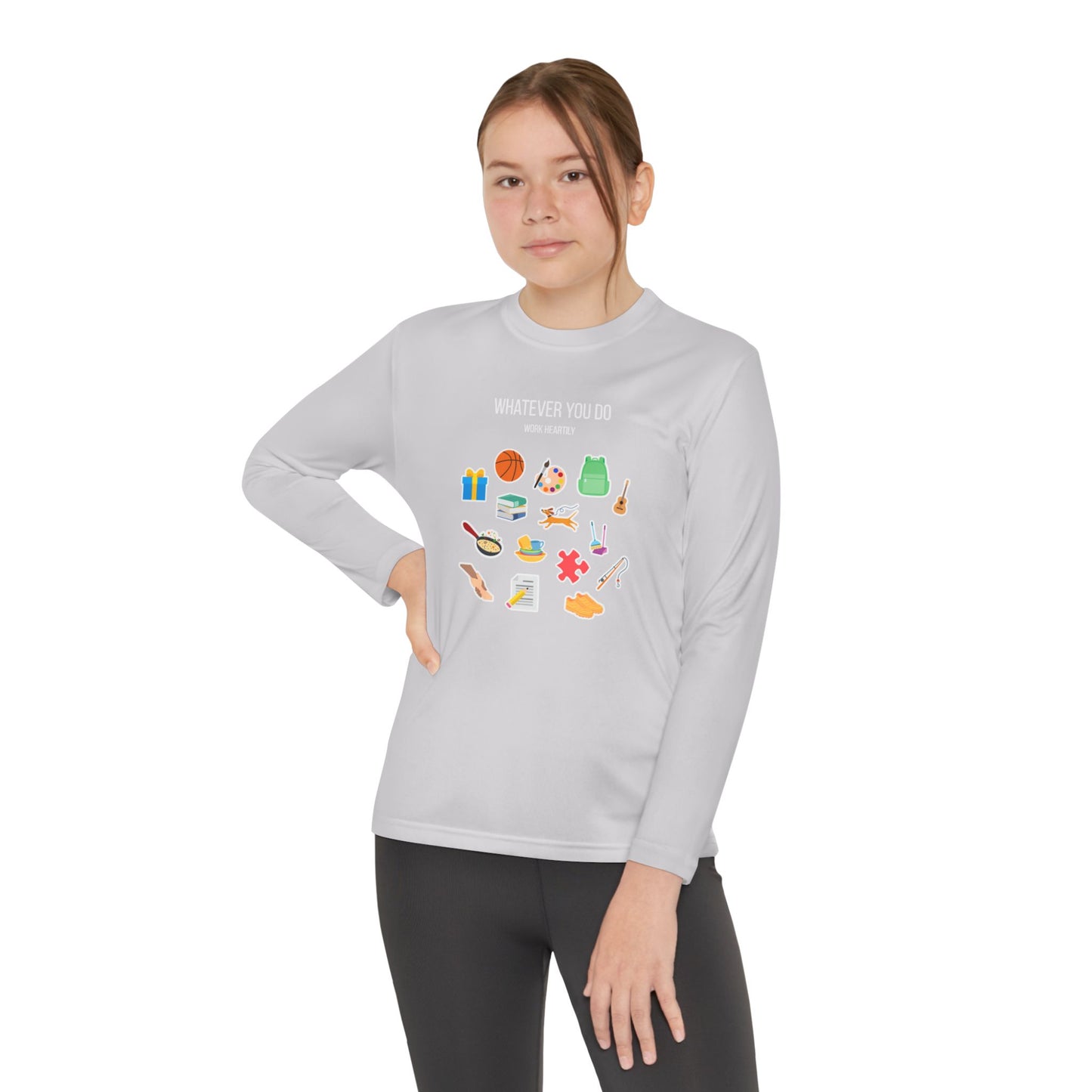 'Whatever You Do' Youth Long Sleeve Tee