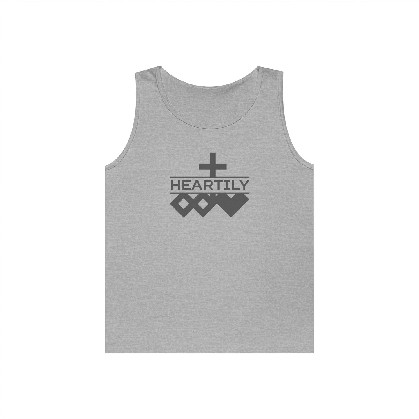 Unisex Heartily Logo Tank Top