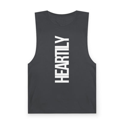 Barnard Vertical Text Tank Top