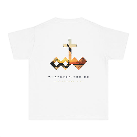 "Whatever You Do" Fishing Youth Tee