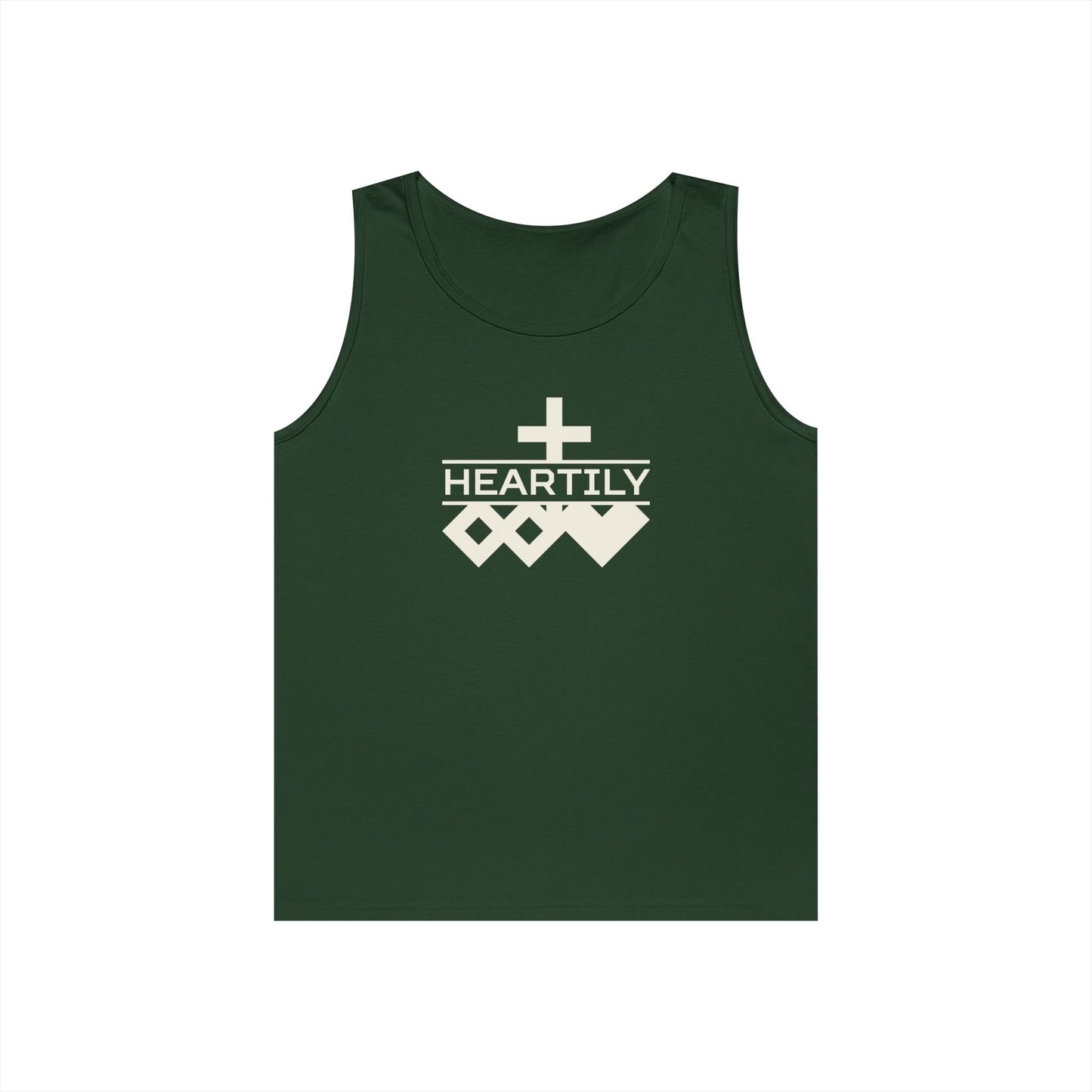 Unisex Heartily Logo Tank Top