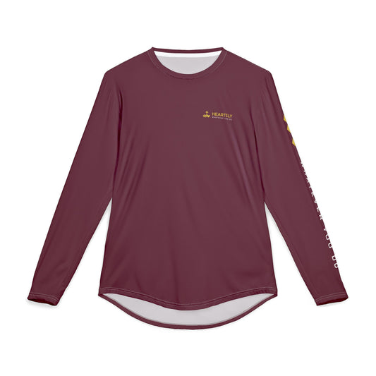 Maroon & Gold UV Protection Long Sleeve Shirt