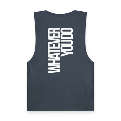 Barnard Vertical Text Tank Top