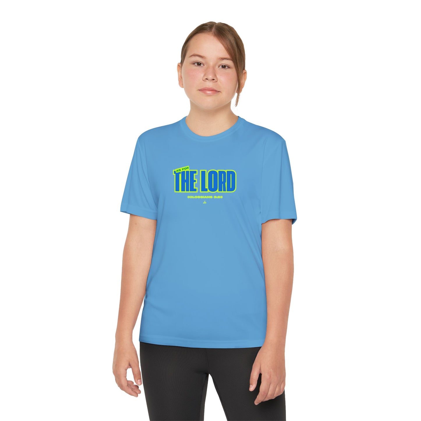 'As for the Lord" Youth Motivational Tee