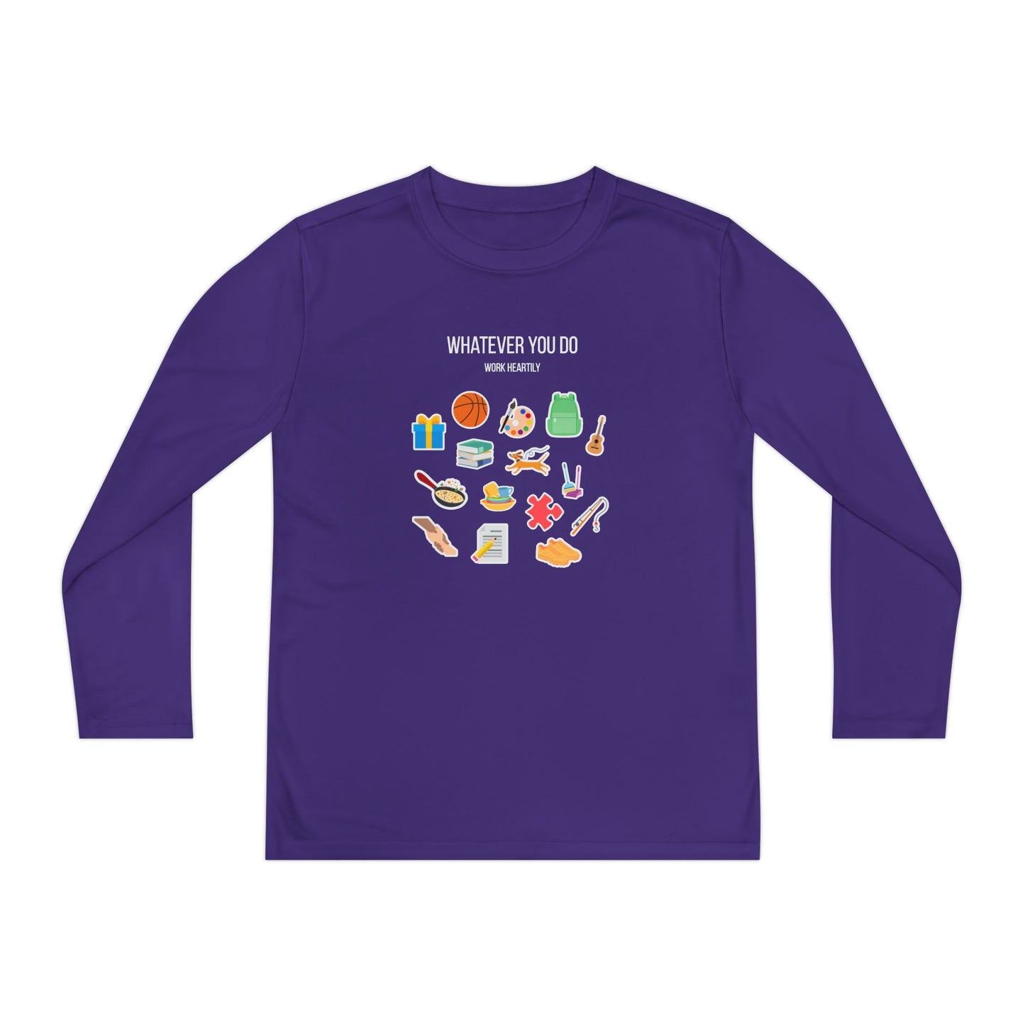 'Whatever You Do' Youth Long Sleeve Tee