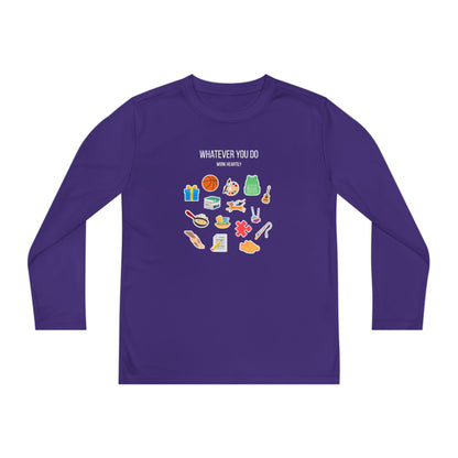 'Whatever You Do' Youth Long Sleeve Tee