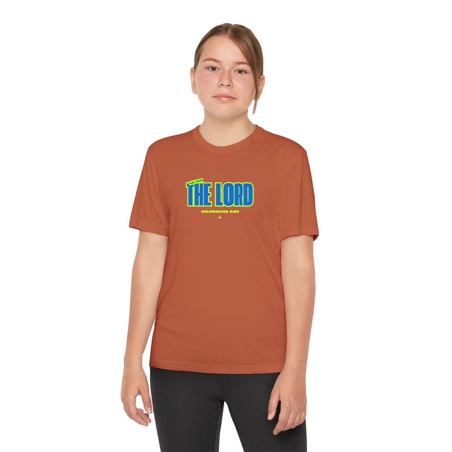 'As for the Lord" Youth Motivational Tee