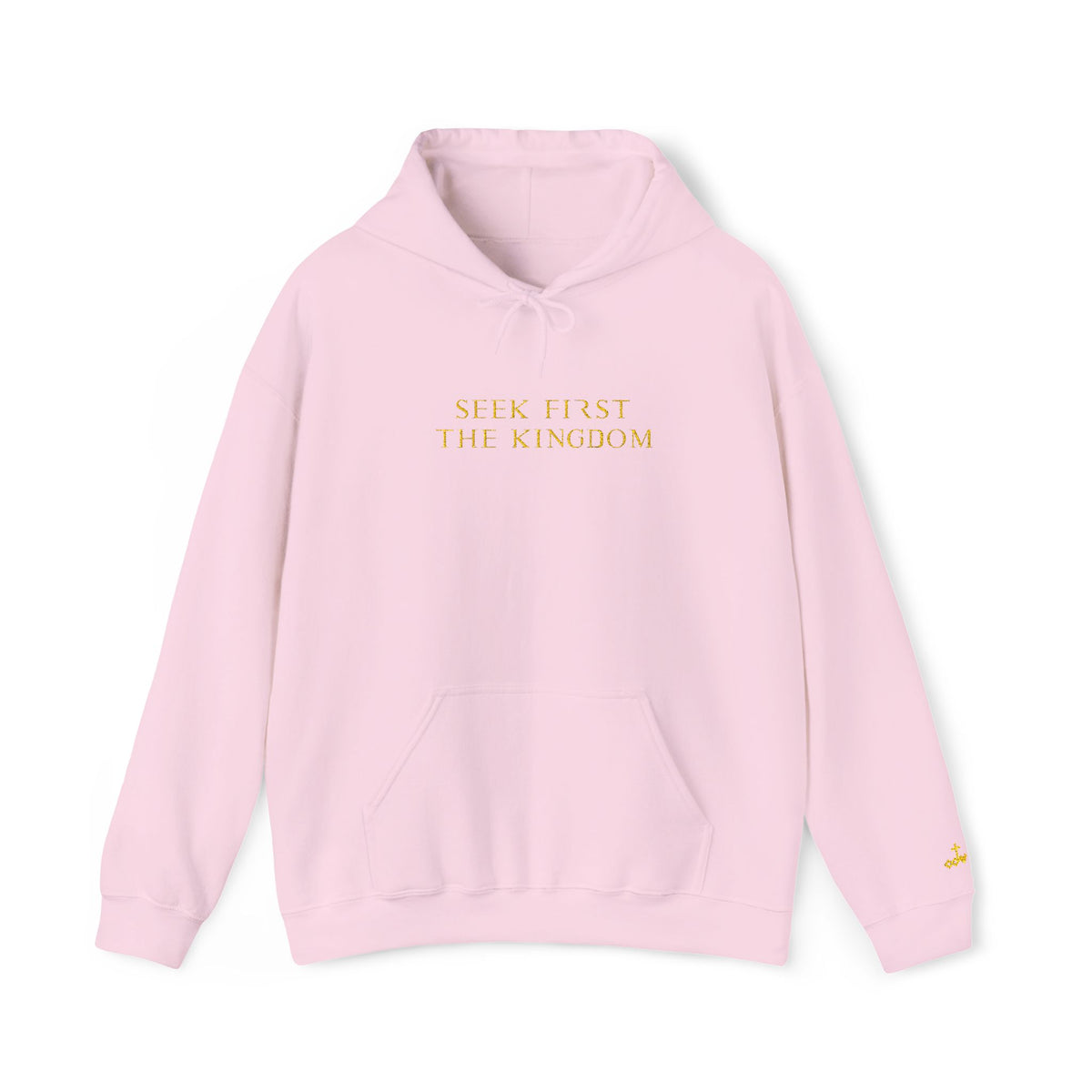 'Seek First the Kingdom' Black Pullover