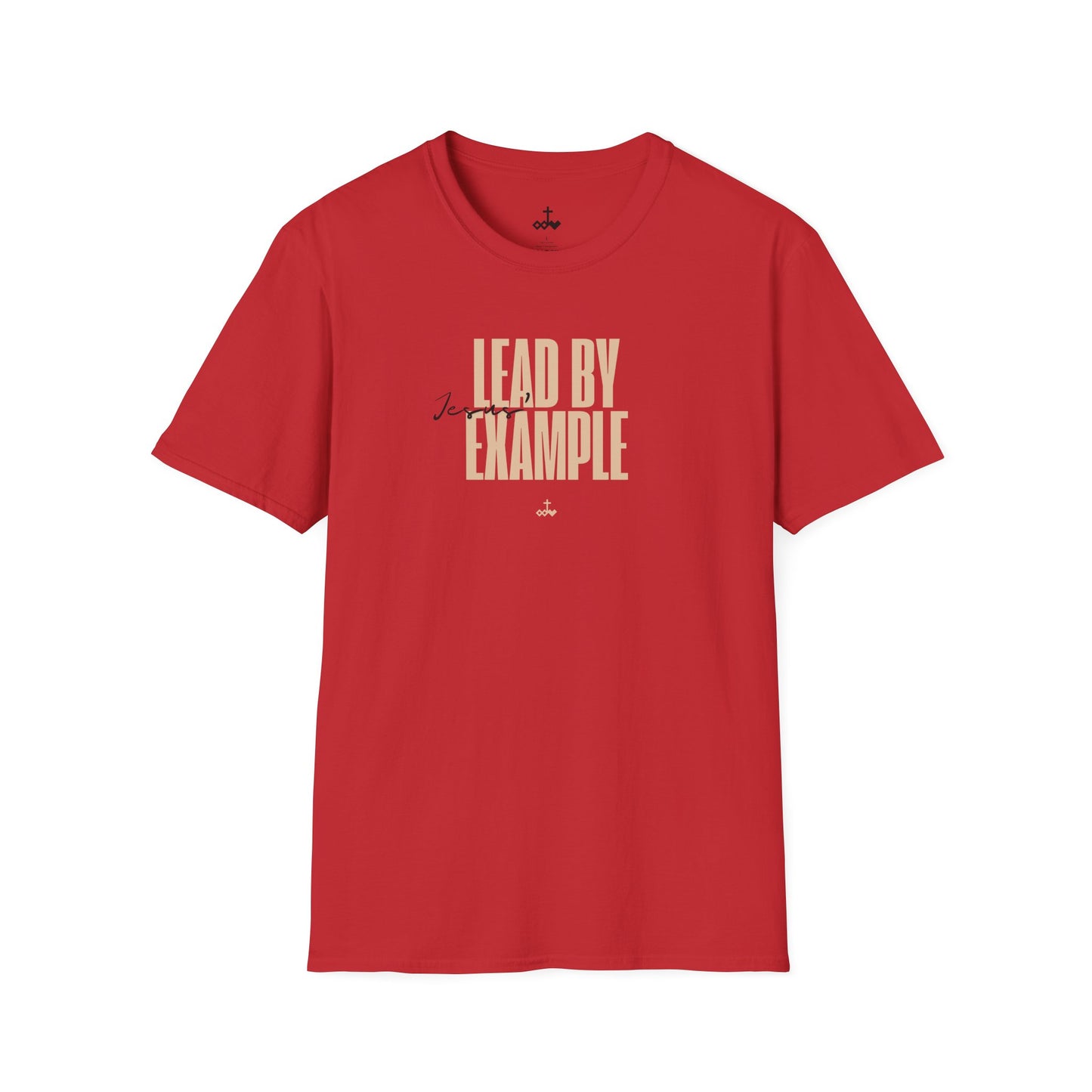 Lead by Jesus' Example Unisex Softstyle T-Shirt