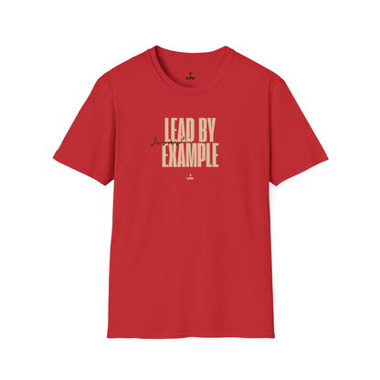 Lead by Jesus' Example Unisex Softstyle T-Shirt