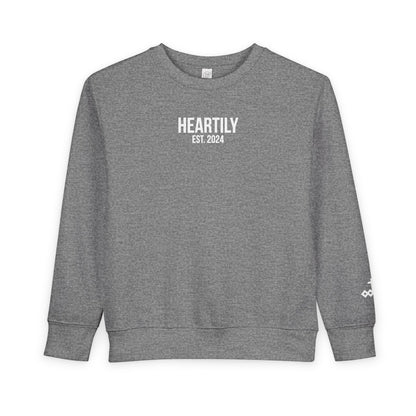 Heartily Est. 2024 Toddler Sweatshirt