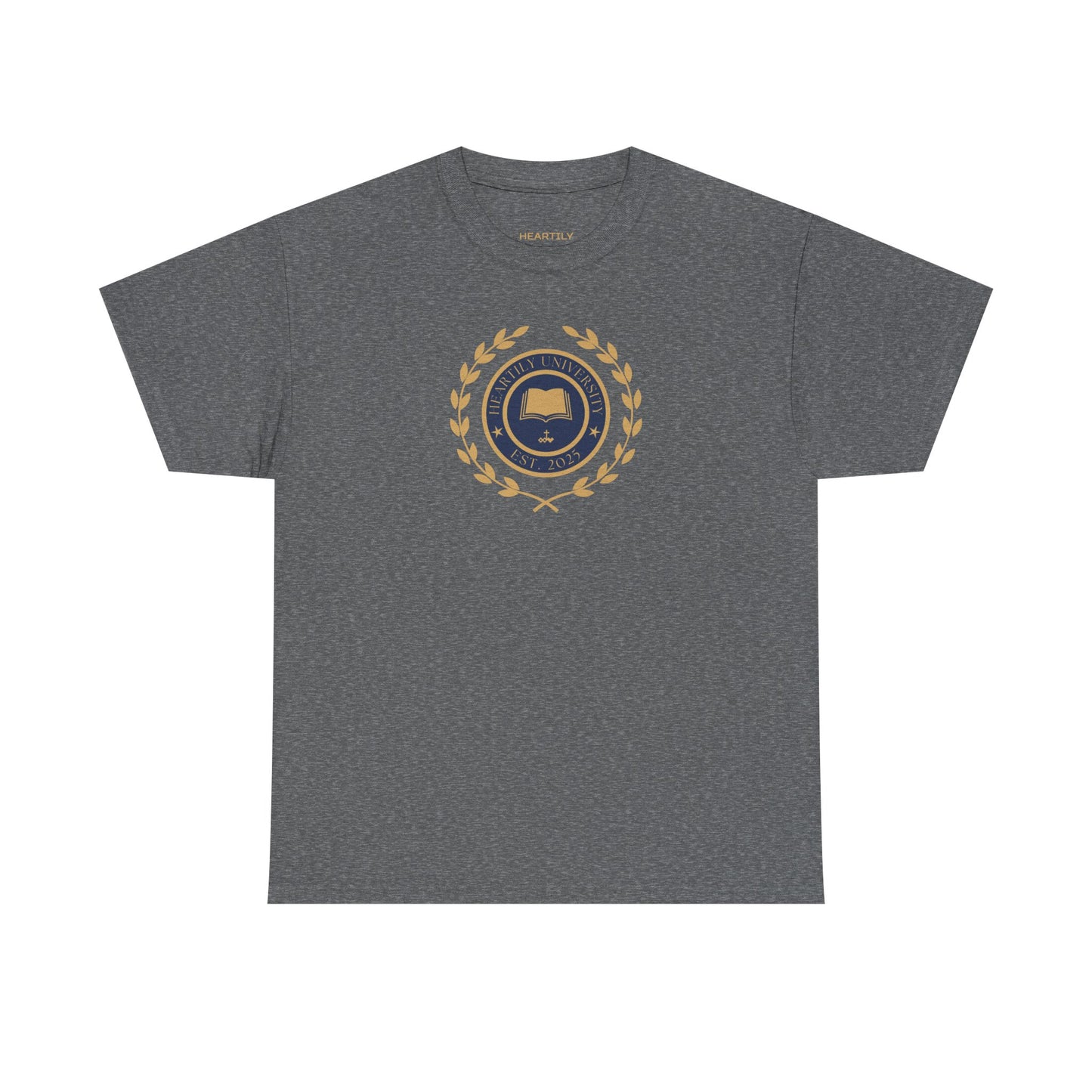 Heartily University Unisex Heavy Cotton Tee