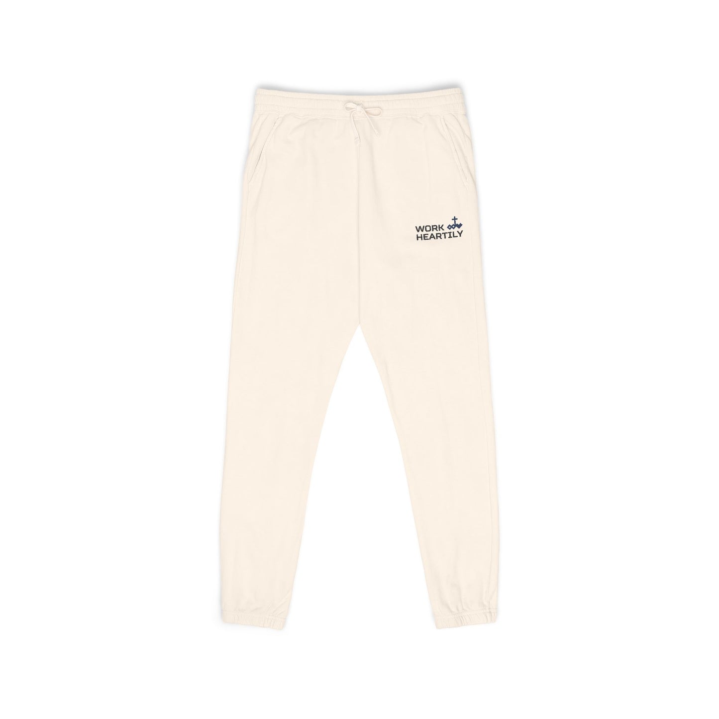 Unisex Garment-Dyed Fleece Sweatpants