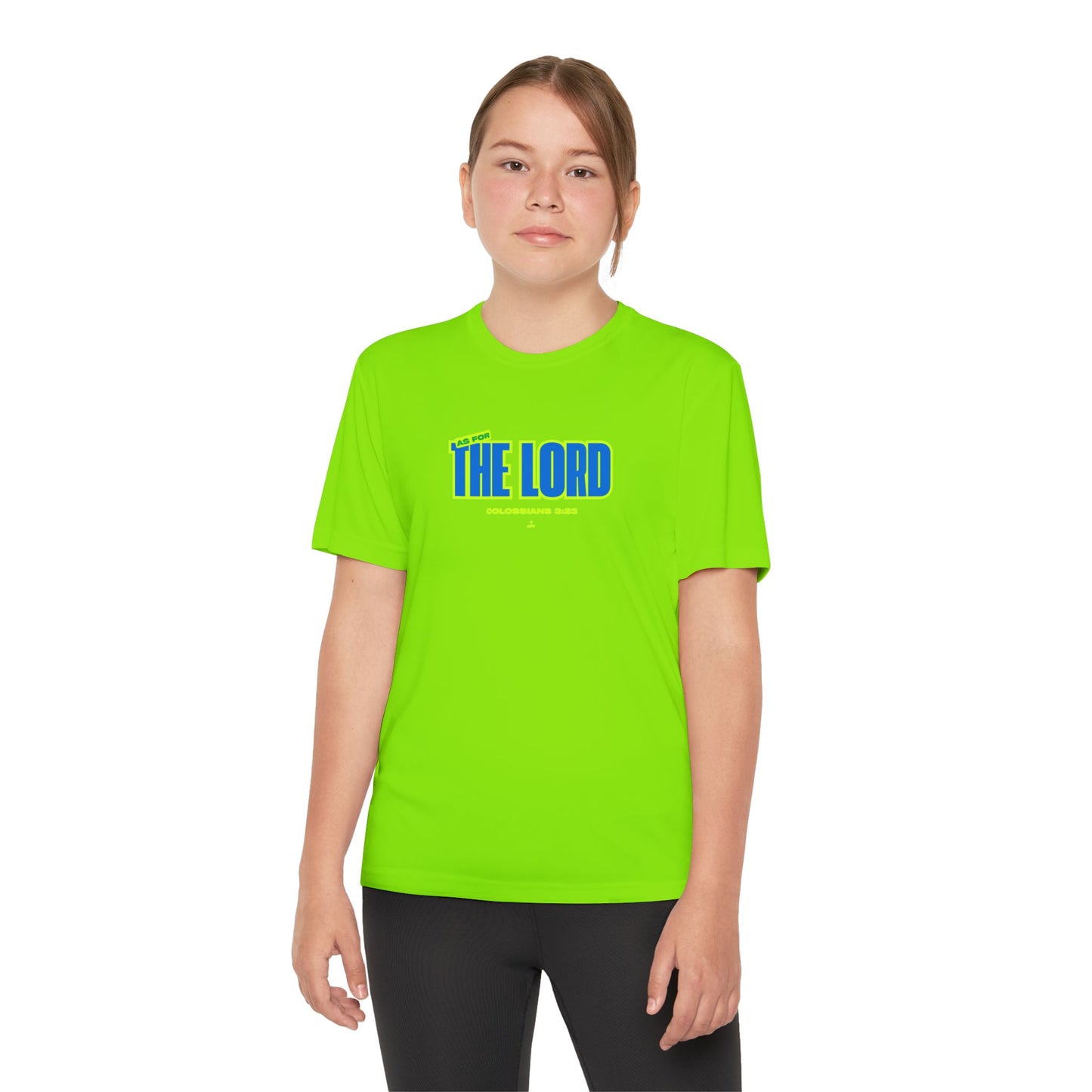 'As for the Lord" Youth Motivational Tee