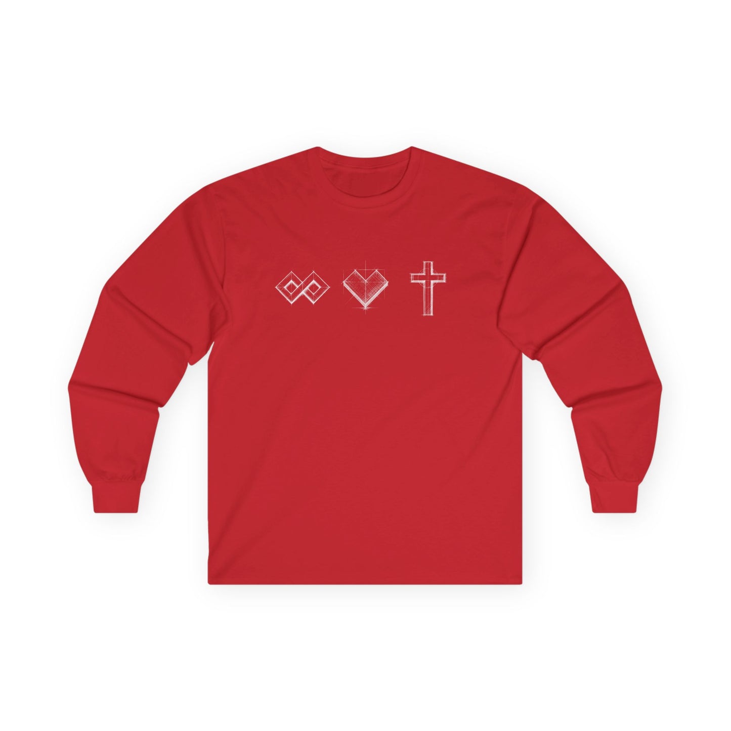 Heartily Icon Sketch Long Sleeve Tee